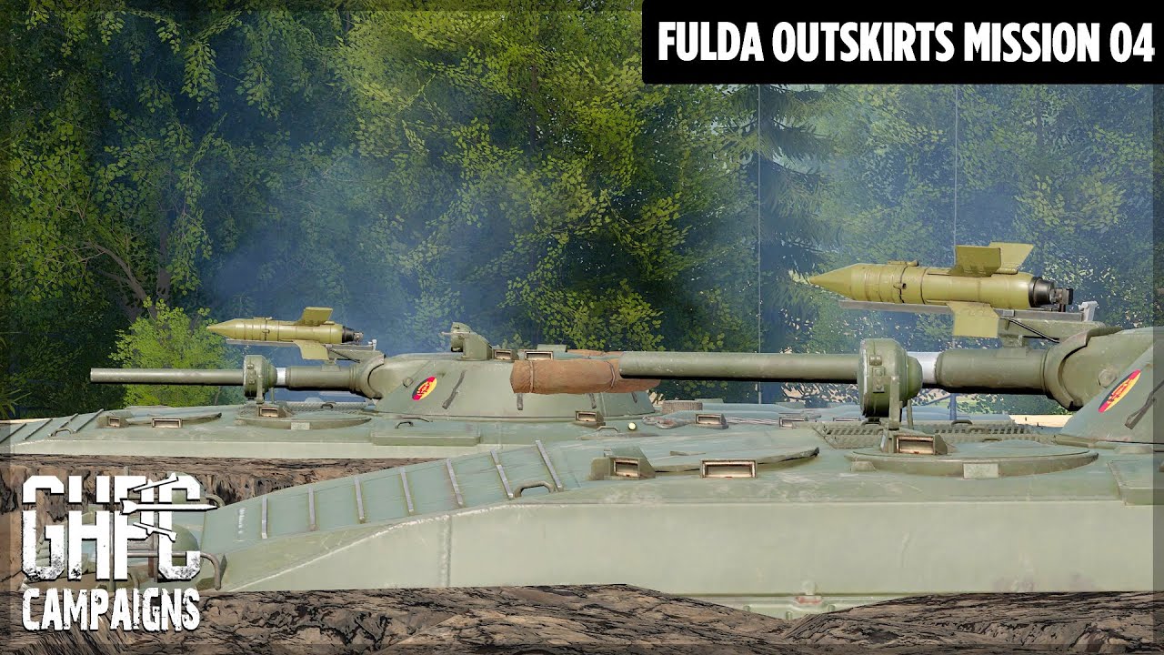 Fulda Outskirts: GHPC Mission 4 - BMP Barricade (No Commentary Gameplay)