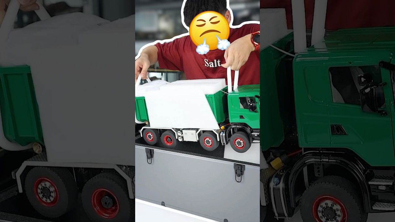 UNBOXING THE INSANE 1/14 8X8 RC HYDRAULIC FULL DUMP TRUCK!