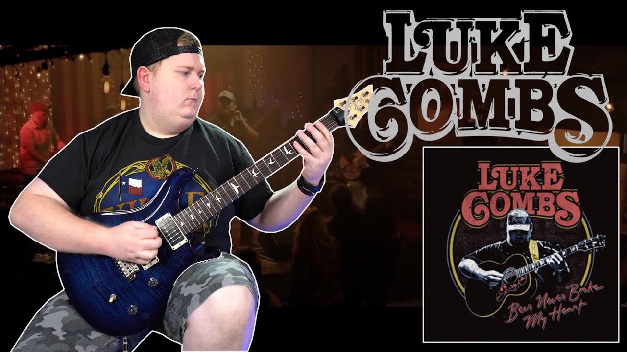 Luke Combs - "Beer Never Broke My Heart" - Guitar cover