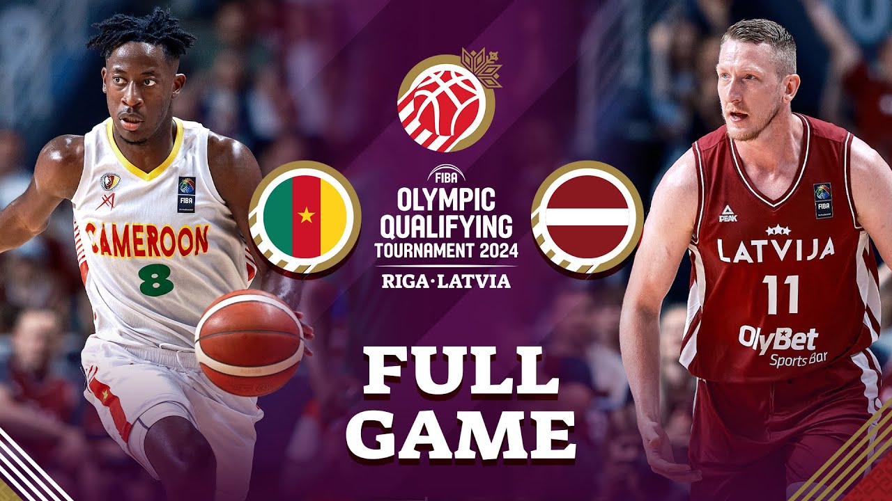 Cameroon v Latvia | Full Basketball Game | FIBA Olympic Qualifying Tournament 2024 - Latvia