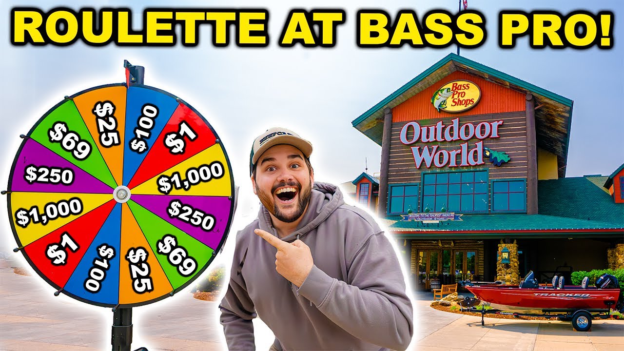 2v2 Bass Pro Shops ROULETTE Challenge!!! (Catch Clean Cook)