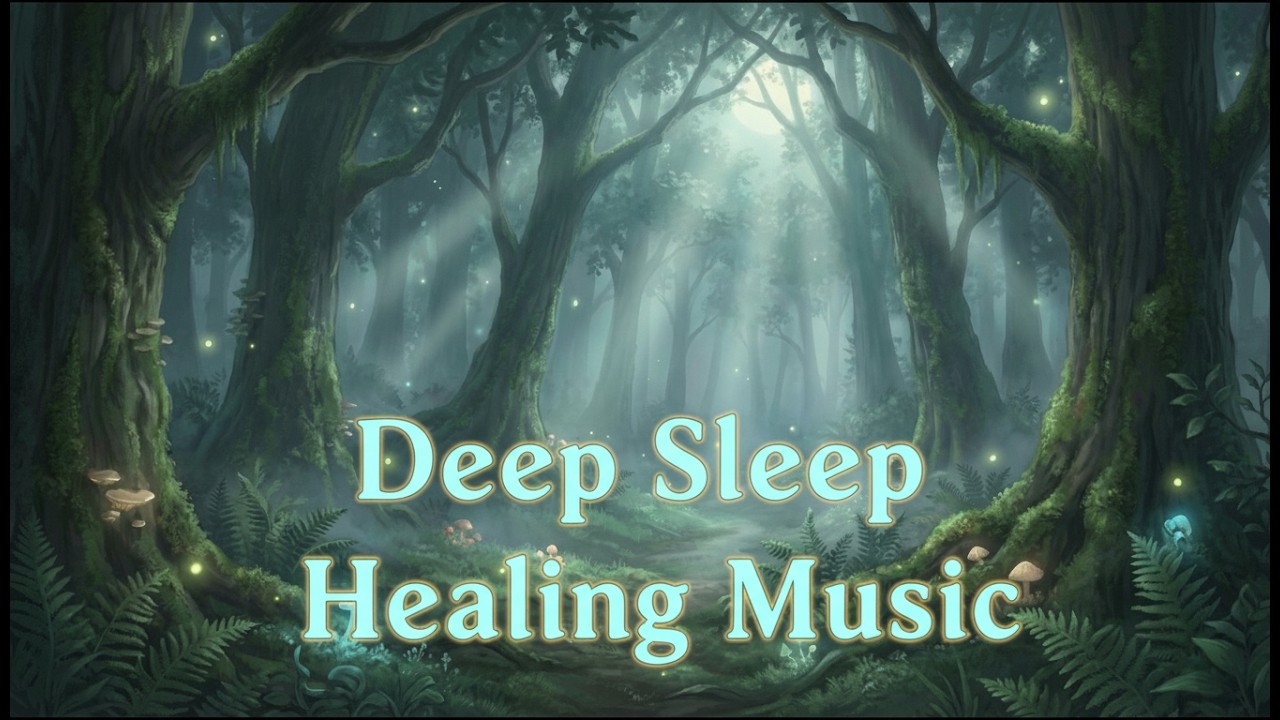 Relaxing Bedtime Music to Calm Anxiety, Reduce Stress and Improve Deep Sleep Naturally