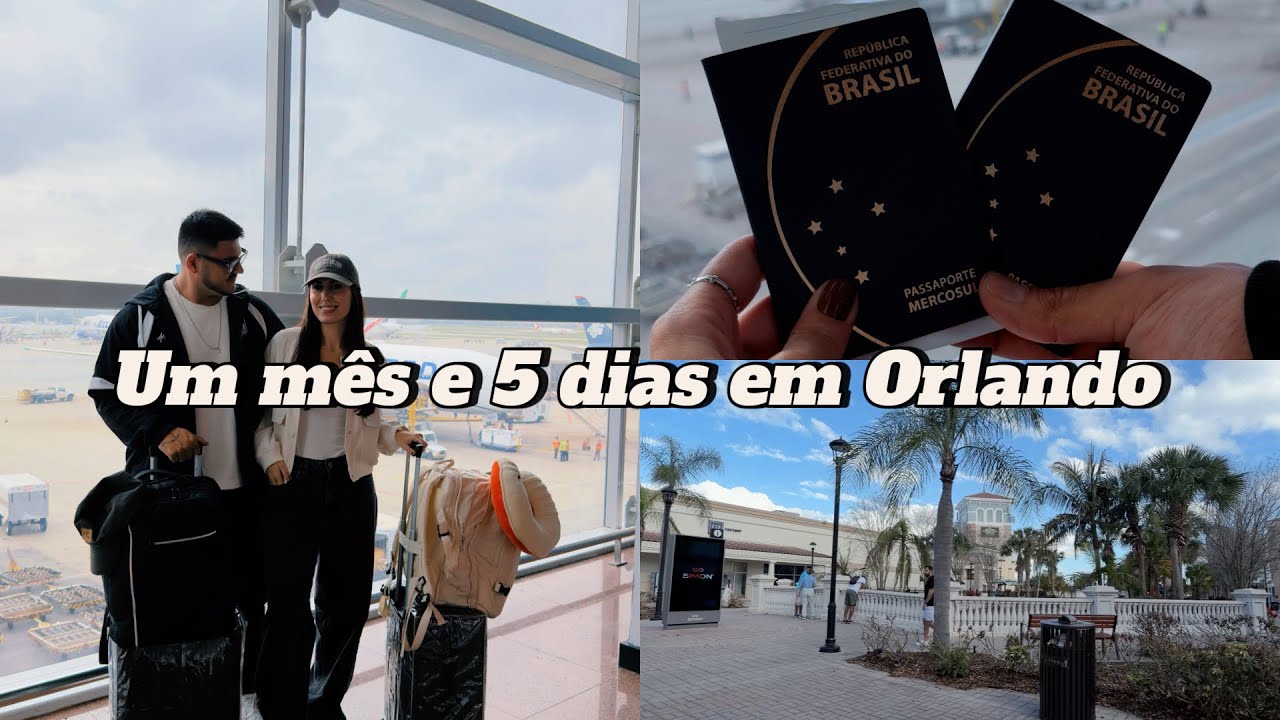Voltei com os vlogs - estamos em Orlando 🇺🇸