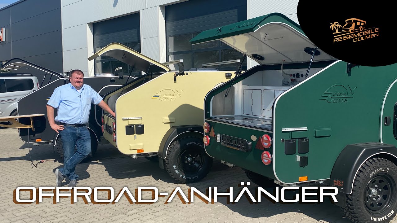 Lifestyle Camper X-Line - der Trend Wohnwagen 2023 fürs Grobe