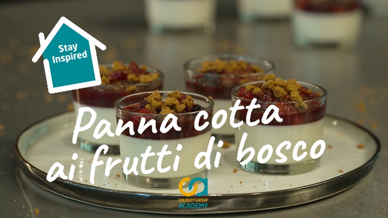 Pannacotta met bosvruchten