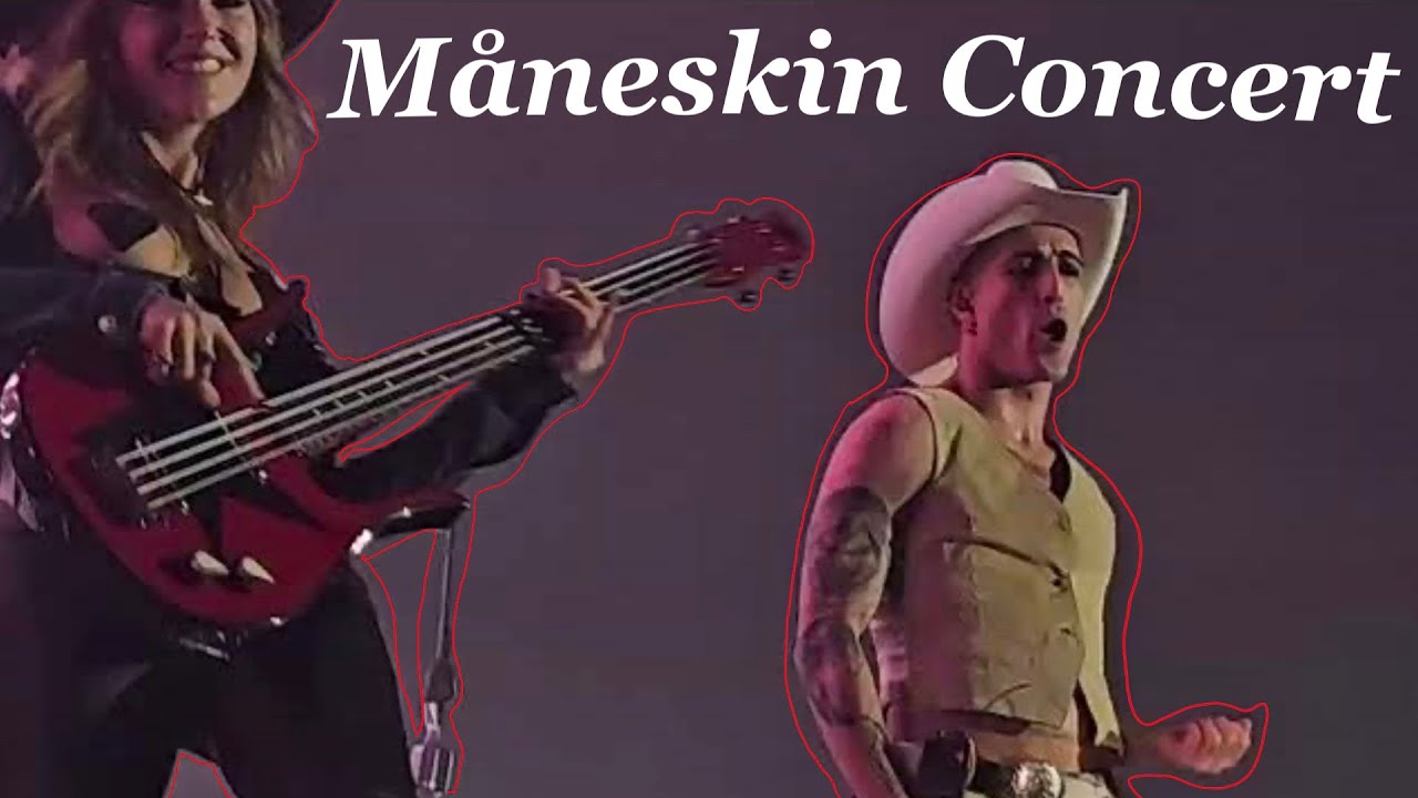 Getting to experience a Måneskin concert!