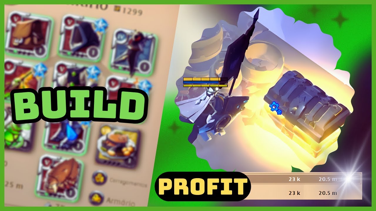 ENTREI NA AVALON COM BUILD BARATA E SAÍ COM +20 MILHÕES 💰 | Albion Online
