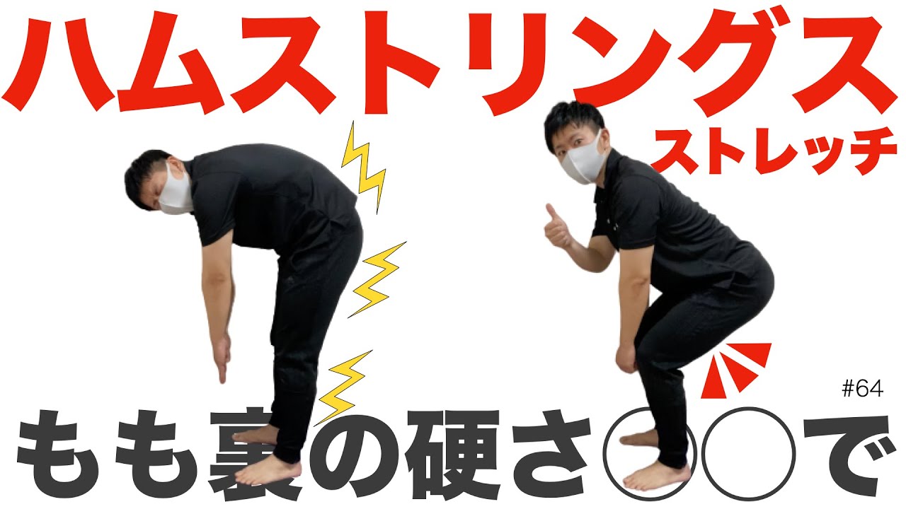 【ハムストリングス（もも裏）が硬すぎる】意外！骨盤を立てるために◯◯を使った方法とは！？