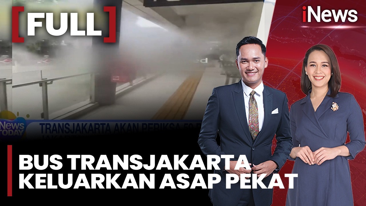 Bus Transjakarta Keluarkan Asap Pekat, Manajemen Lakukan Investigasi |iNews Today (17/02)