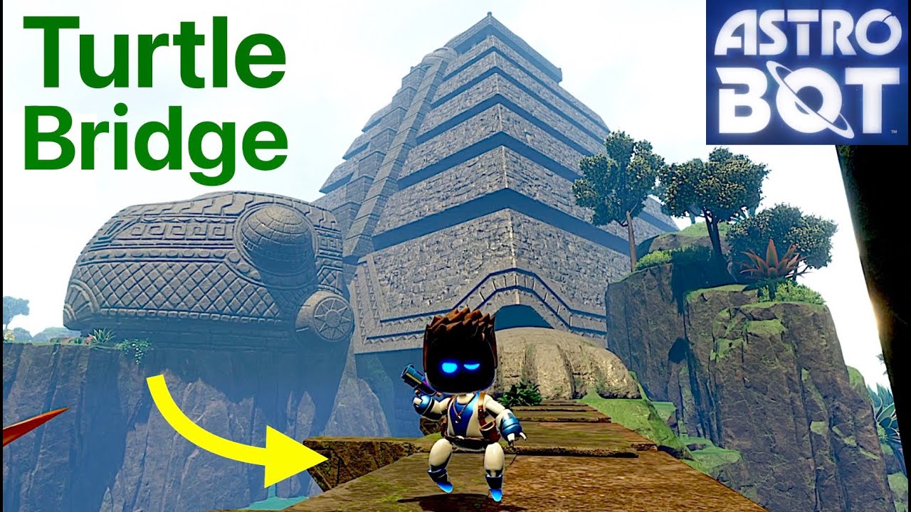 Astro Bot: Turtle Bridge and Jeep (Dude Raiding)