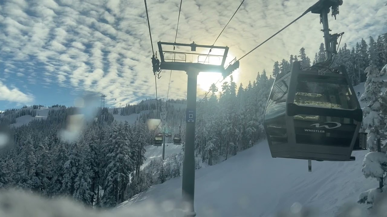 Whistler Blackcomb, BC: Whistler Village Gondola Upper