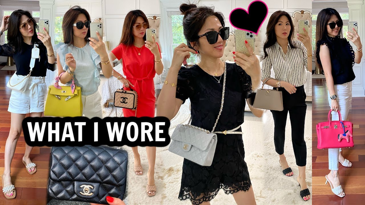12 OOTDs BLACK & WHITE SUMMER RAINY DAYS WHAT I WORE | CHARIS ❤️