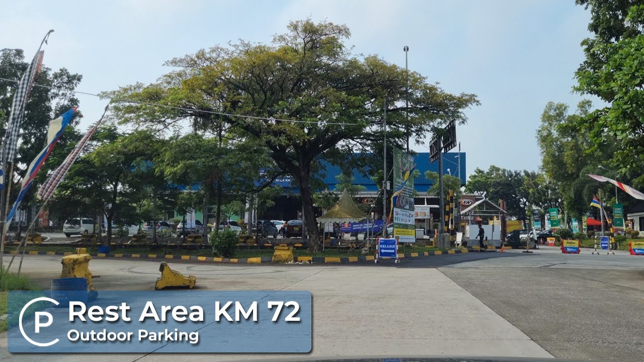 Tempat Parkir Rest Area KM 72 Jalan Tol Cipularang - Carpark of Indonesia