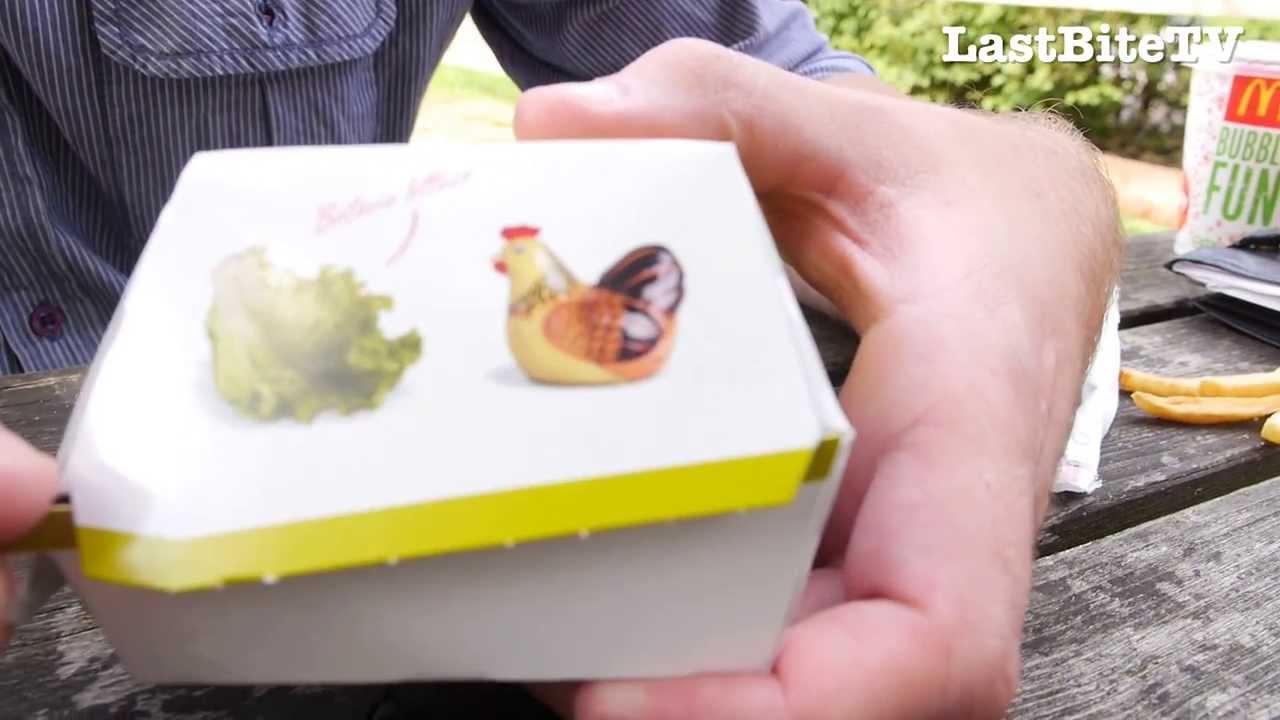 McDonald's Mediterranean Chicken Burger review - LastBiteTV
