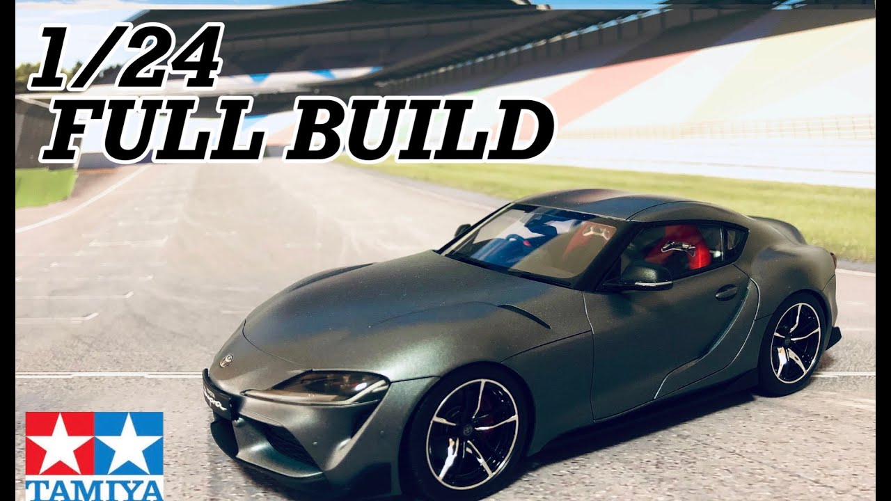 FULL BUILD 製作記 TAMIYA 1/24 TOYOTA GR Supra　タミヤ トヨタ GRスープラ