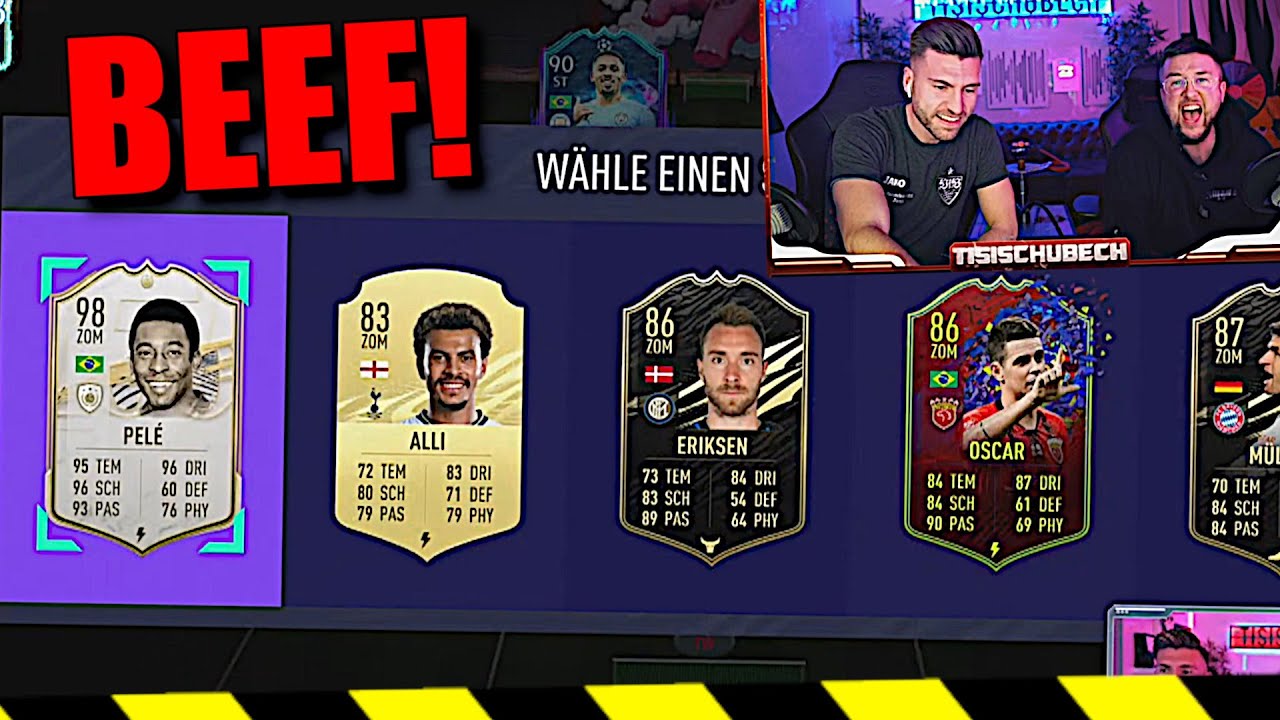 ESKALATION beim FUT DRAFT BATTLE um PACKS 😂😱 Tisi Schubech Stream Highlights
