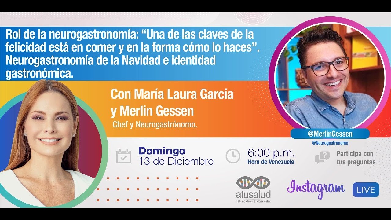 Rol de la #Neurogastronomía, una de las claves de la felicidad | A tu Salud Live