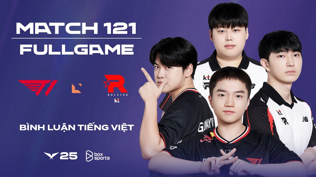 T1 vs KT | Full Game 1, 2 | Match 121 | LCK 2025
