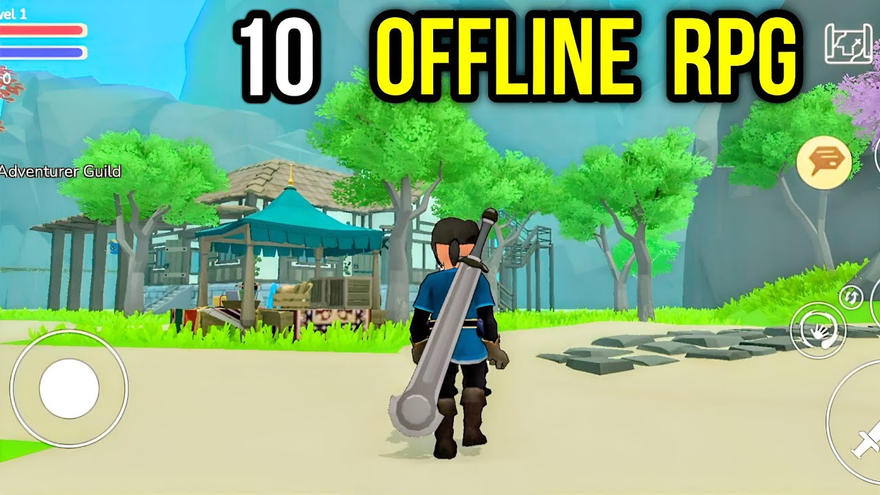 Top 10 OFFLINE Action RPG Games Android (Small Size game)