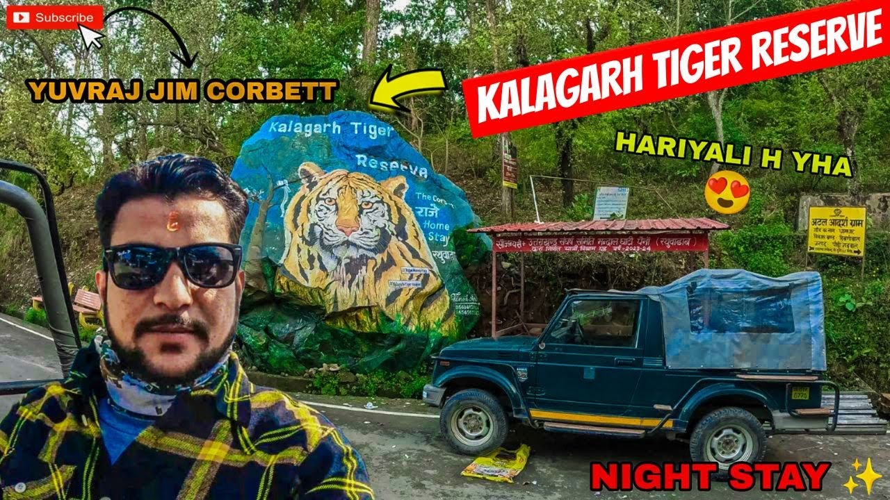Tiger ka Aatank 😱 Kalagarh Tiger Reserve m 🤔 #yuvrajjimcorbett  #kalagarh #corbettnationalpark