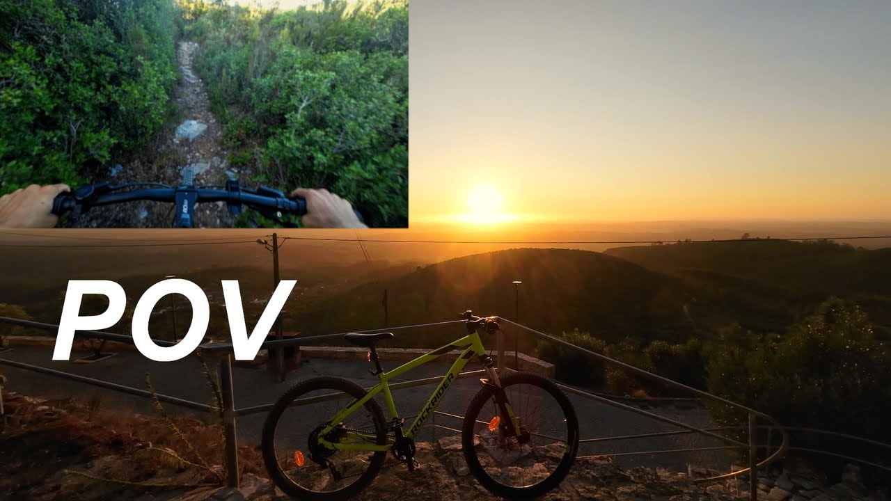 Riding Mixed Mountain Trails at Sunset: POV Experience 🌄🚴&zwj;♂️