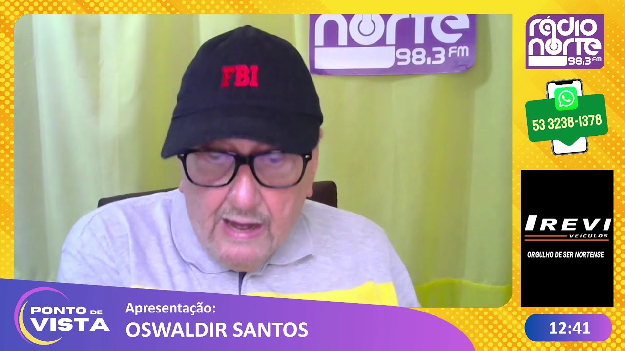 Ponto de Vista 25/02/2026 com Oswaldir Santos na Rádio Norte FM