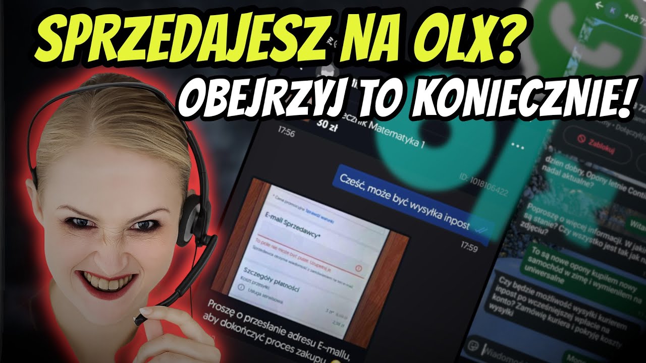 SPRZEDAJESZ NA OLX? STARE OSZUSTWO Z DROBNĄ ZMIANĄ - TELEFON OD OLX LUB BANKU - PHISHING
