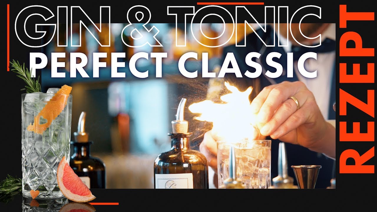 Fire! Gin Tonic  3 Steps to perfect Classic. filmed 4k Sony Alpha & Huawei P30 Pro