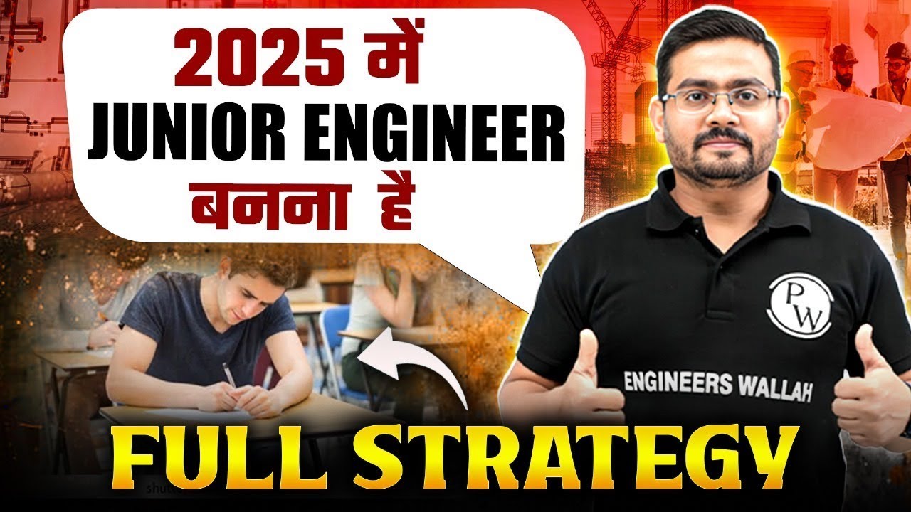 Just Started AE/JE Exam Preparation? Strategy for NEW STUDENTS🔥 || SSC JE | RRB JE | BPSC AE