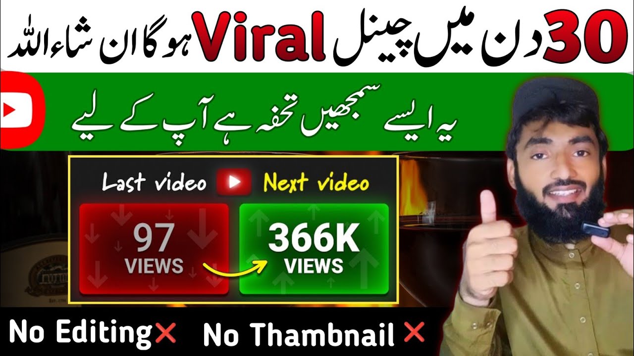 Channel Viral in 30 Days New logic 2026 | How to Viral YouTube channel| Hafiz Dastgeer 