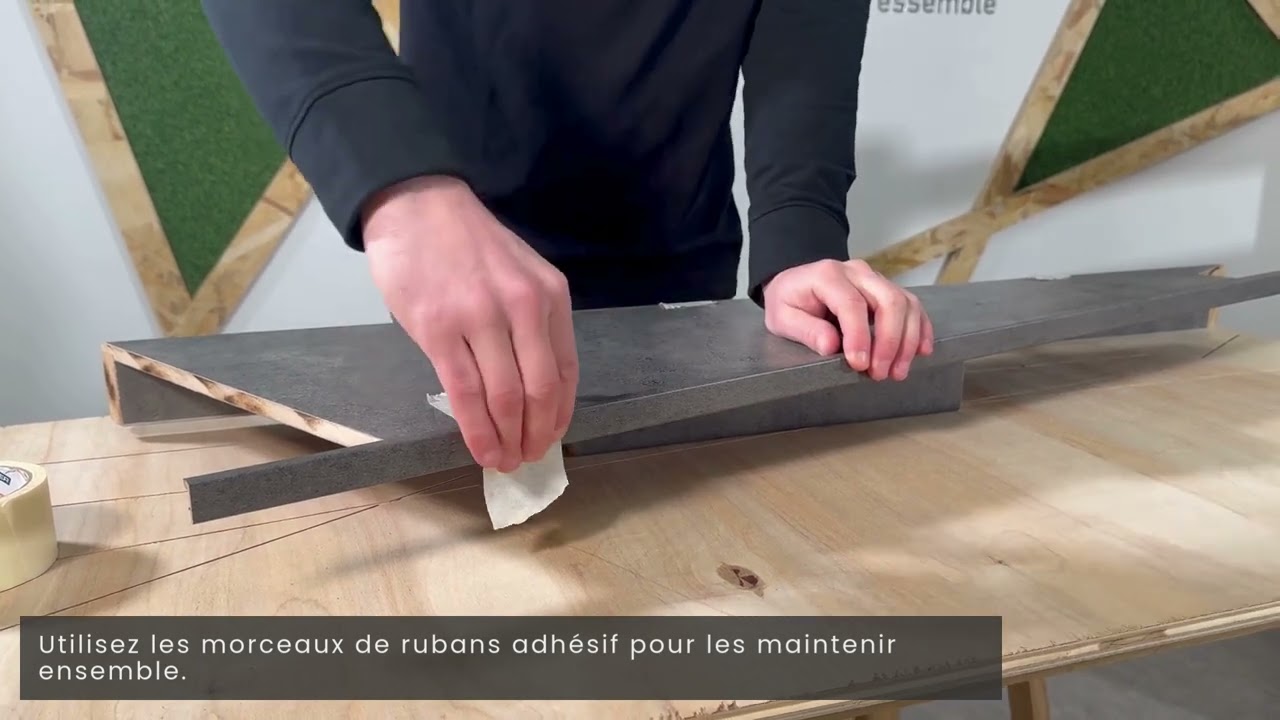 Habillage d’un escalier sans contremarches - Tuto complet