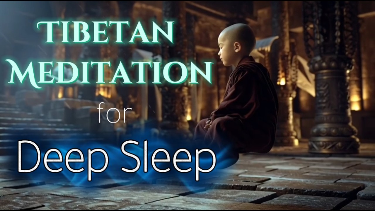Sacred Monk Energy for Inner Peace | Deep Sleep Meditation Music | 4K