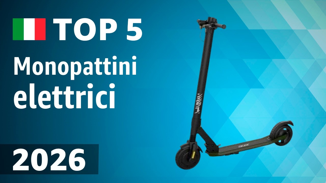 TOP—5. Migliori monopattini elettrici (omologati per la strada) 2026