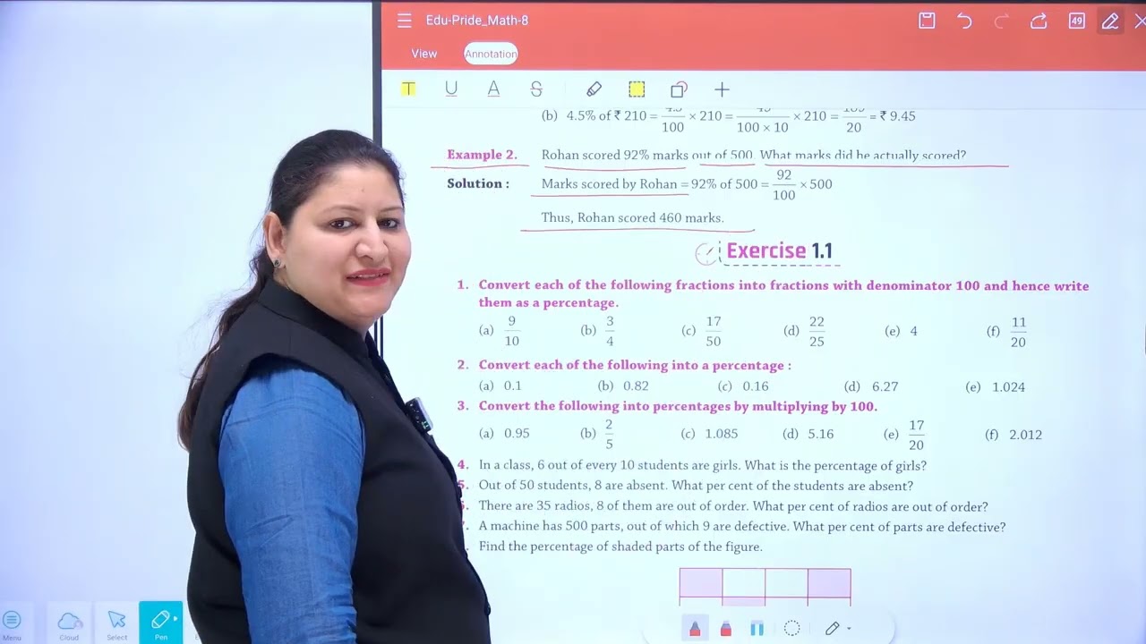 Math 8 ch 1 Part 2