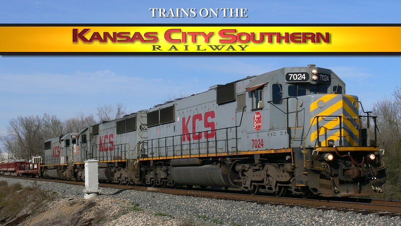 Trains on the Kansas City Southern Railway