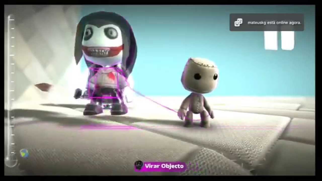 Little Big Planet 2 - Como fazer a roupa do Jeff The Killer #4