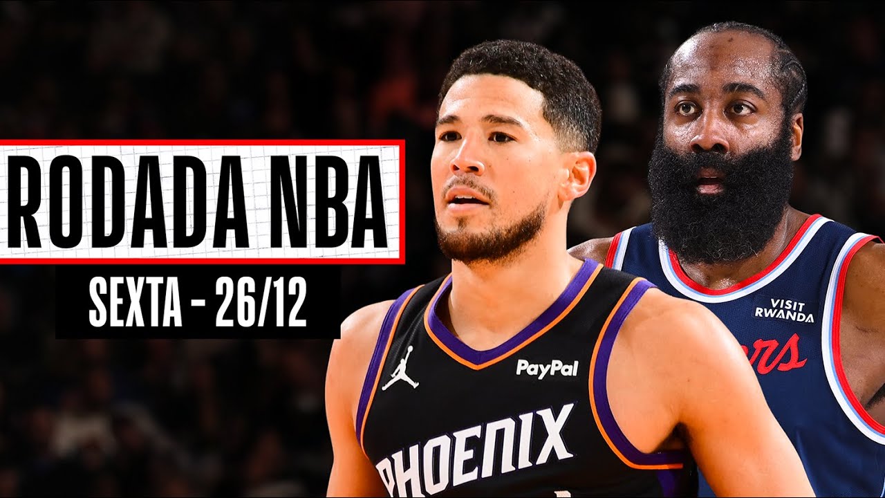BOOKER domina duelo contra ZION; HARDEN e KAWHI somam mais de 60 PONTOS - Rodada NBA 26/12