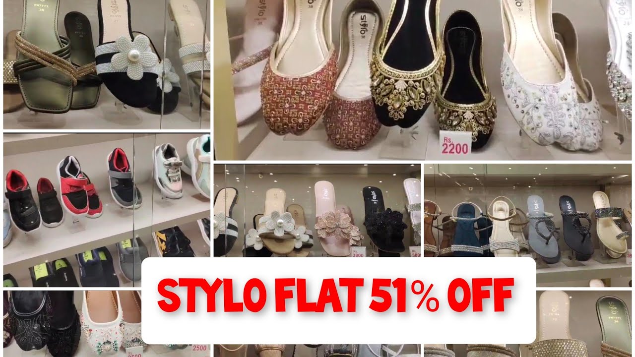 Stylo Flat 51% Biggest Sale of the Year. Stylo Shoes Sale 2025