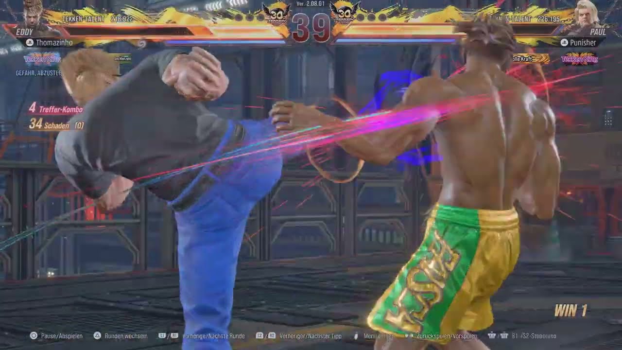 TEKKEN 8 | Eddy vs Paul 4K