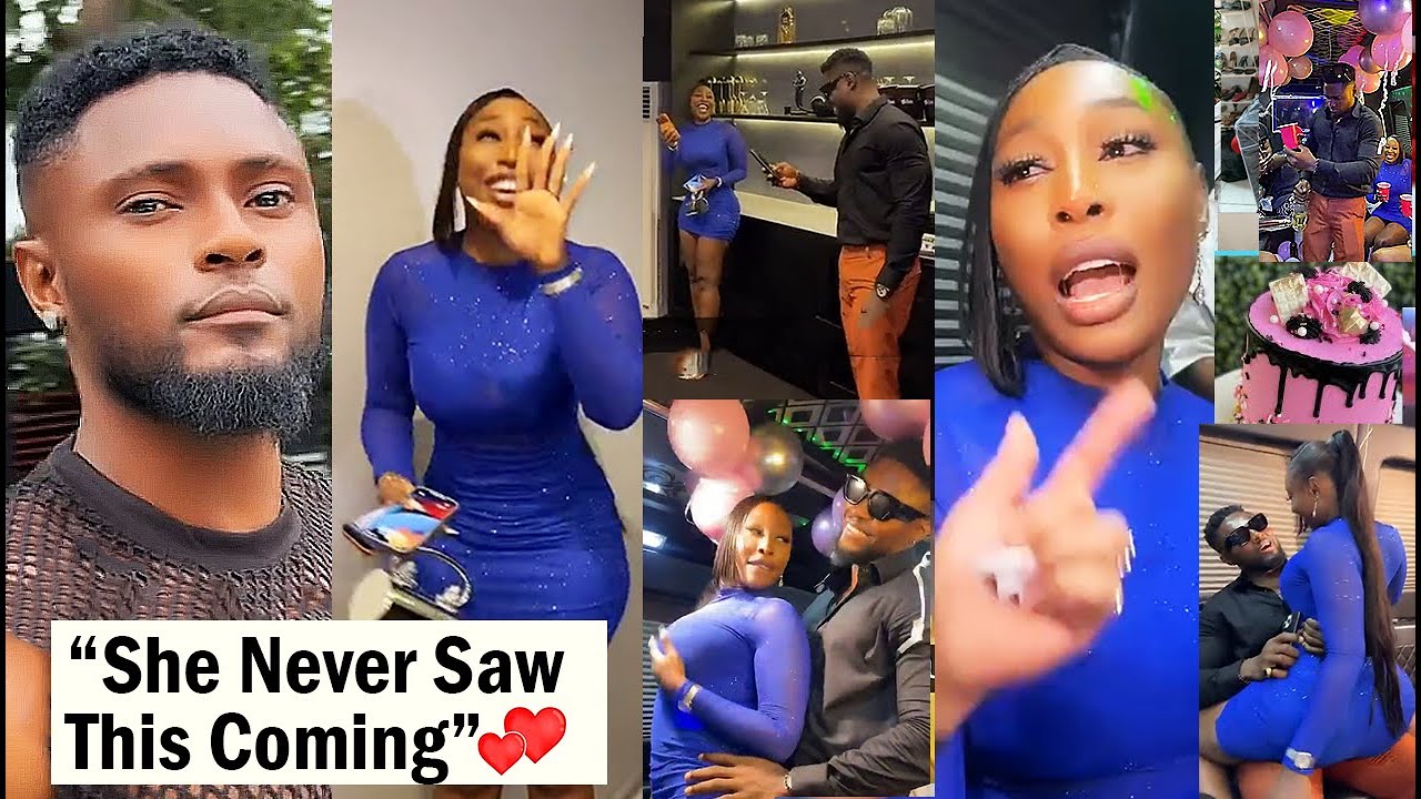 Watch FULL VIDEO of How Maurice Sam BEAUTIFULLY Surprised His GIRLFRIEND Pearl Wats on Her #birthday