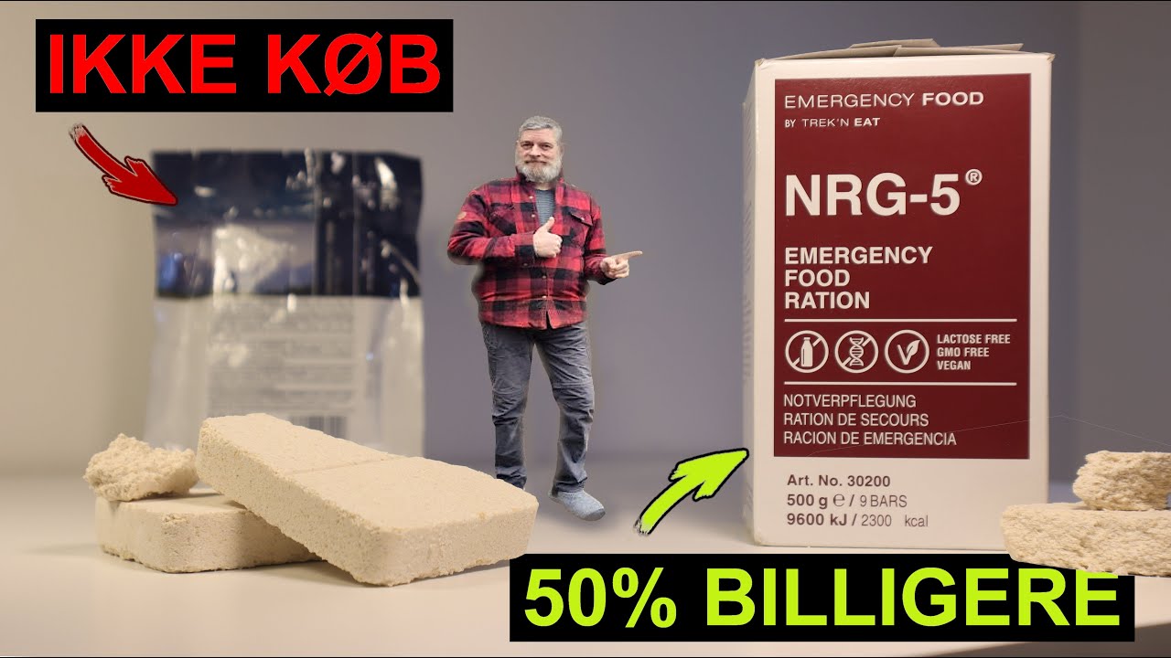 Trek’n Eat NRG-5 Nødproviant |  Det er faktisk sindsygt!
