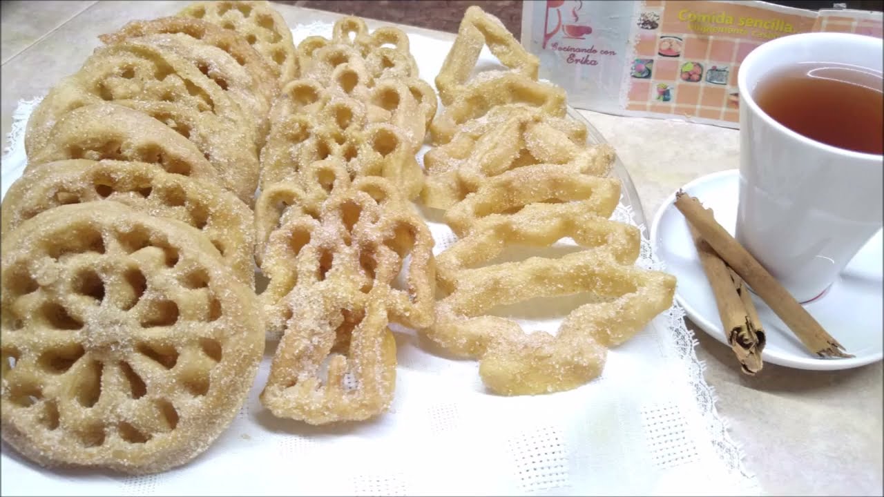 BUÑUELOS DE TE DE CANELA🌸COCINANDO CON ERIKA 🌸 1