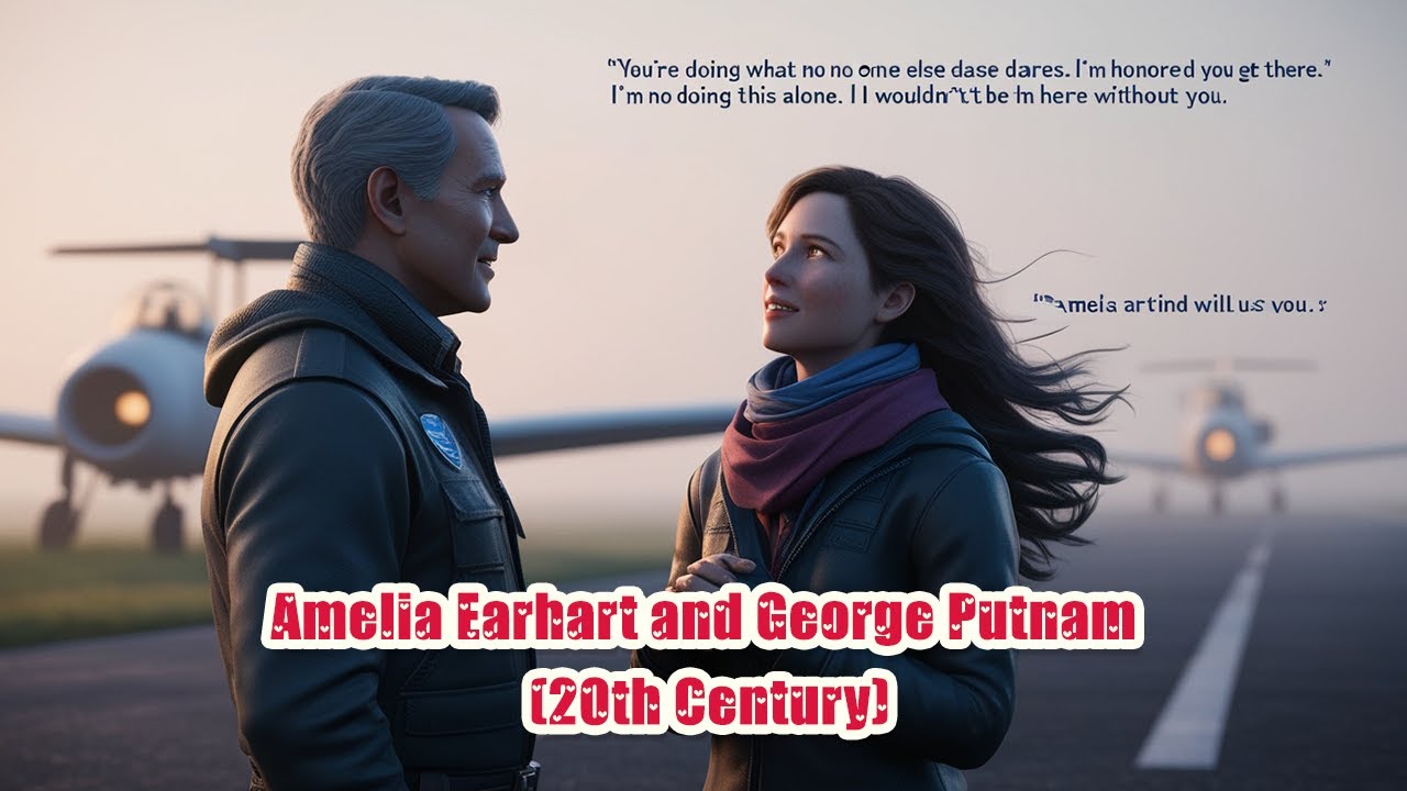 Amelia Earhart and George Putnam 20th Century | Love Story