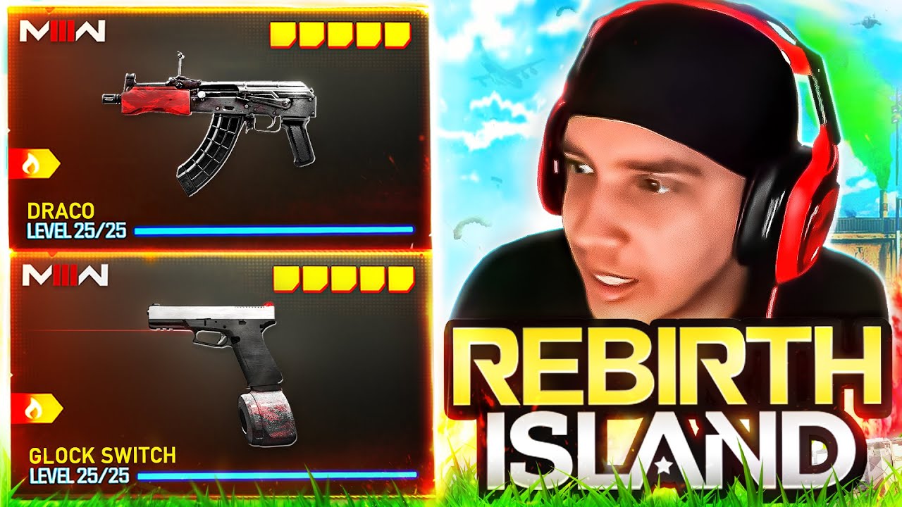 NEW DRACO & GLOCK on Rebirth Island! (META Loadout)