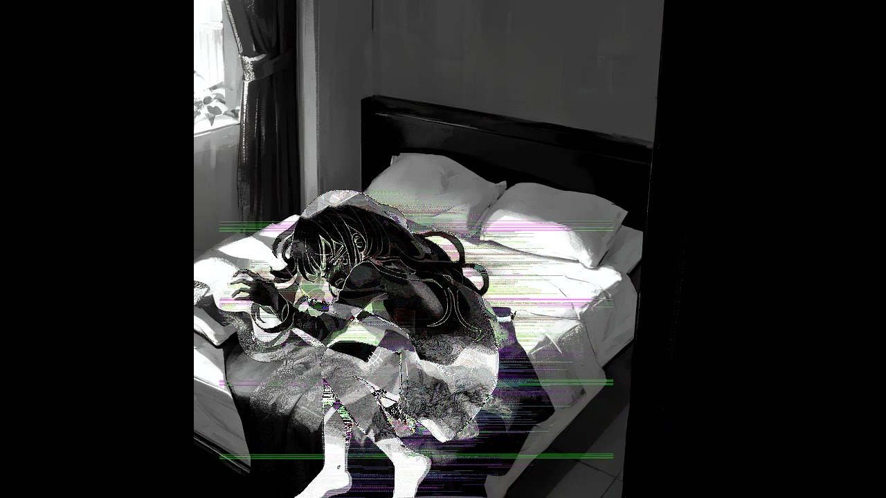 hkmori - panic attack in bed