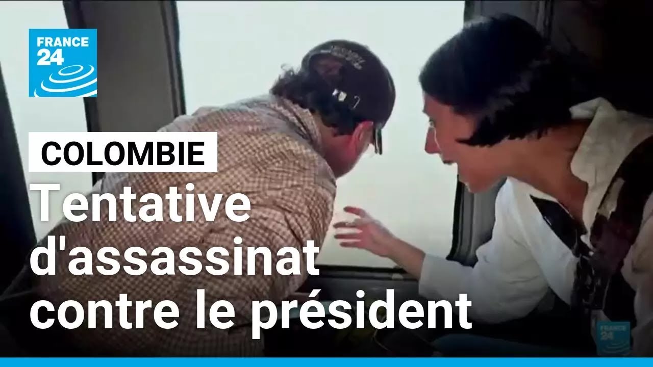 Le président colombien Gustavo Petro aurait réchappé à un assassinat • FRANCE 24