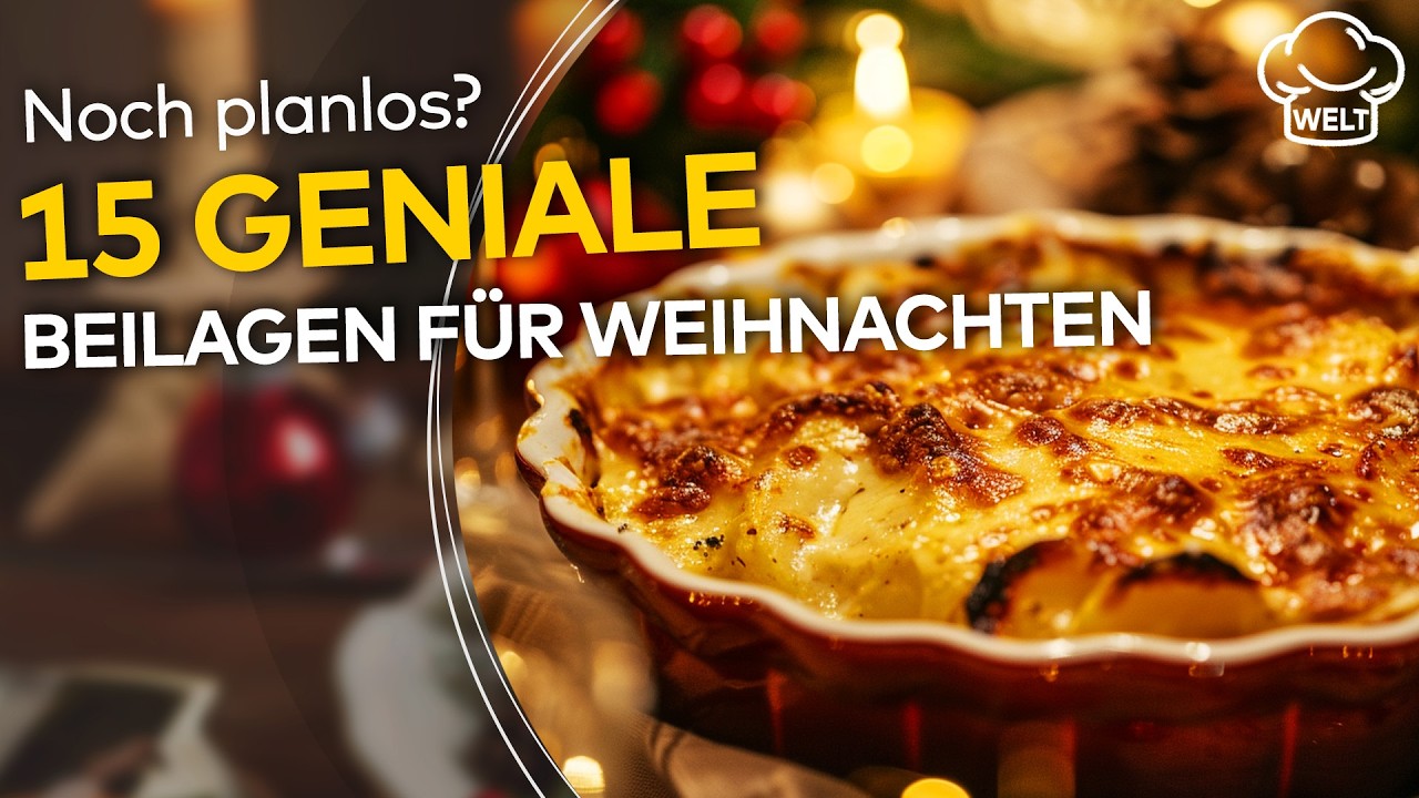 DIE BESTEN WEIHNACHTS-REZEPTE: 15 kreative Beilagen, die dem Braten die Show stehlen!