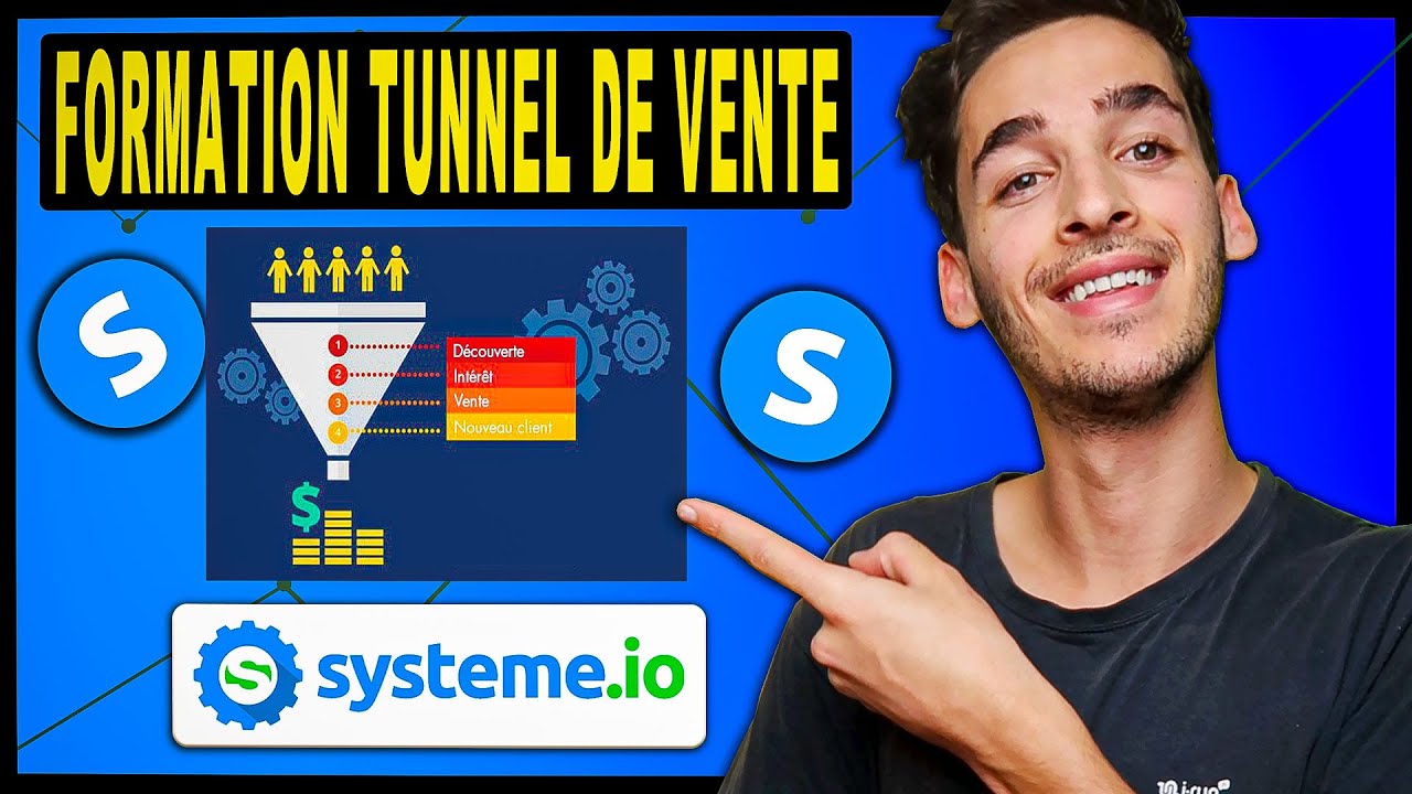 SYSTEME IO : FORMATION TUNNEL DE VENTE ET TUTO COMPLET (2026)