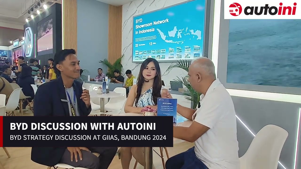 BYD Indonesia with Autoini team at GIIAS 2024 in Bandung | @autoini