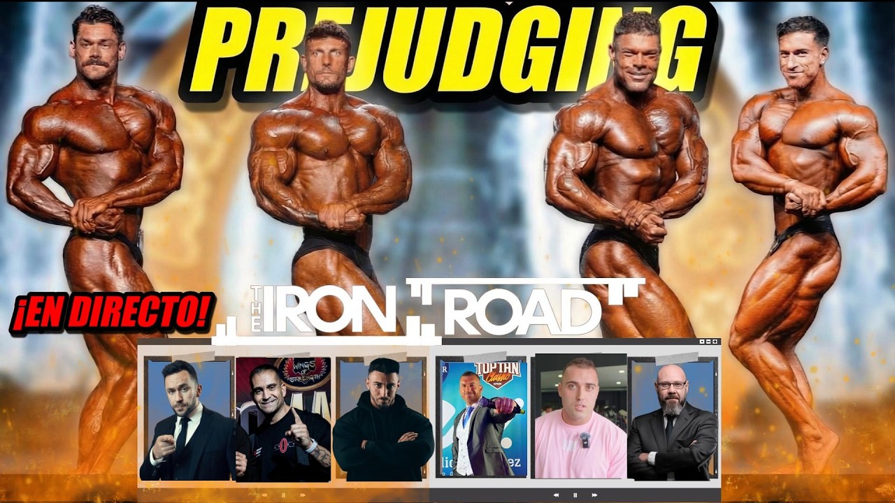 THE IRON ROAD| ¡PREJUDGING ARNOLD SPORT CLASSIC EN DIRECTO! ¿Podrá Kim Angel APROVECHAR las BAJAS?